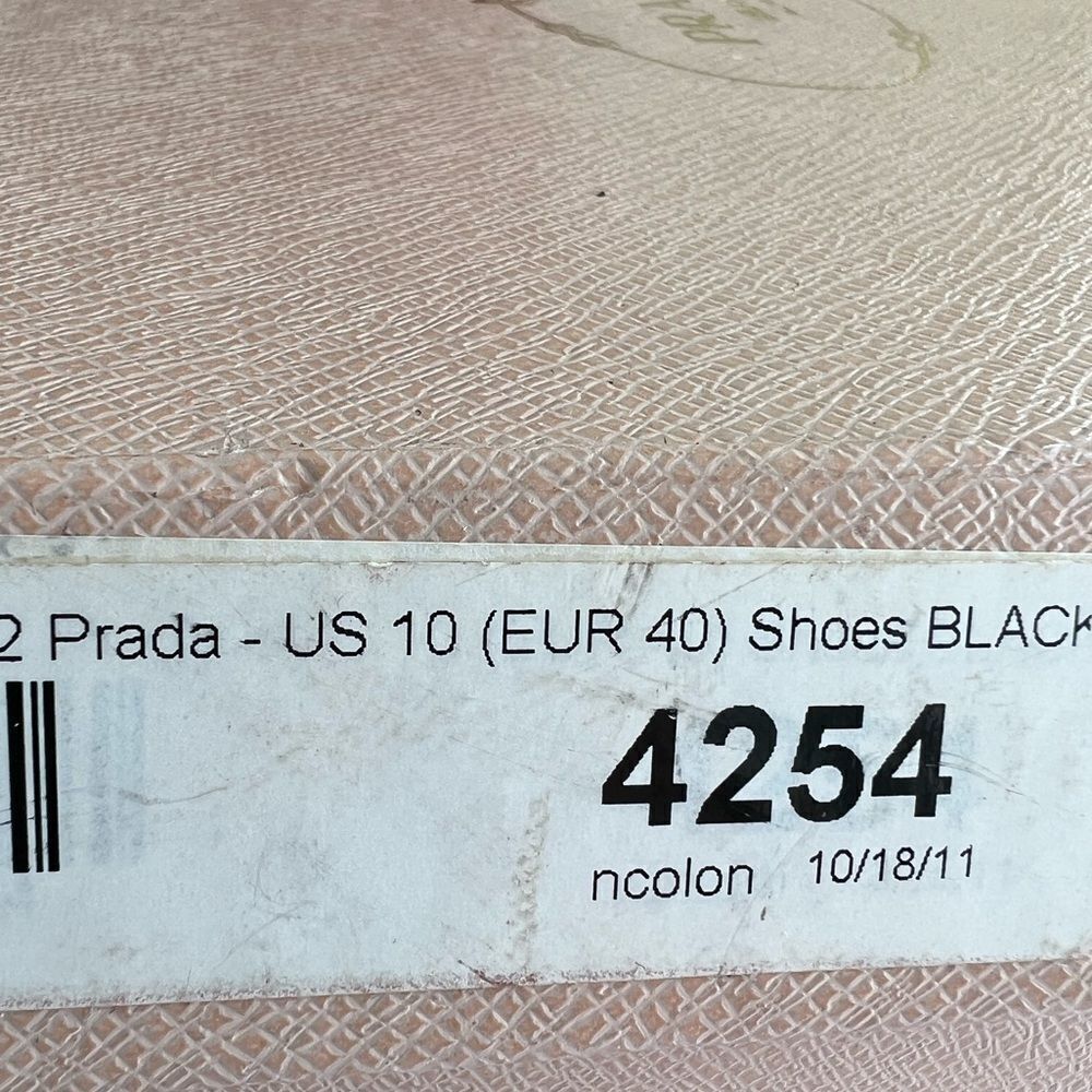 Prada peep toe platform booties - Picture 8 of 8